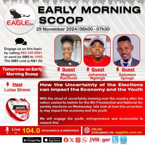 THE EARLY MORNING SCOOP WITH LOISE (29 NOVEMBER 2024)