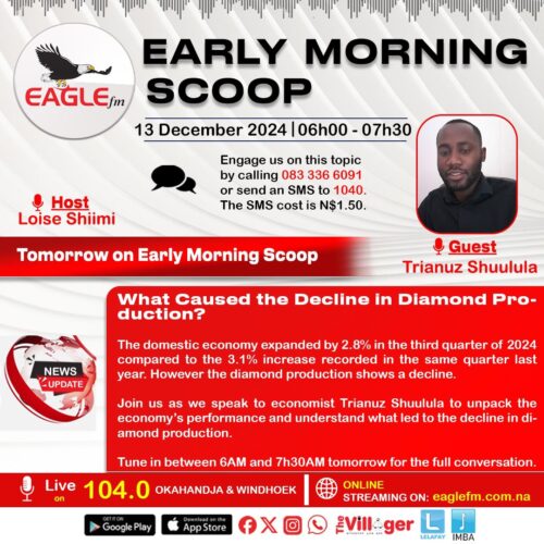 THE EARLY MORNING SCOOP WITH LOISE (13 DECEMBER 2024)