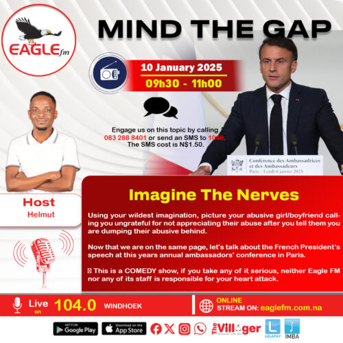 MIND THE GAP WITH HELMUT (10 JANUARY 2025)