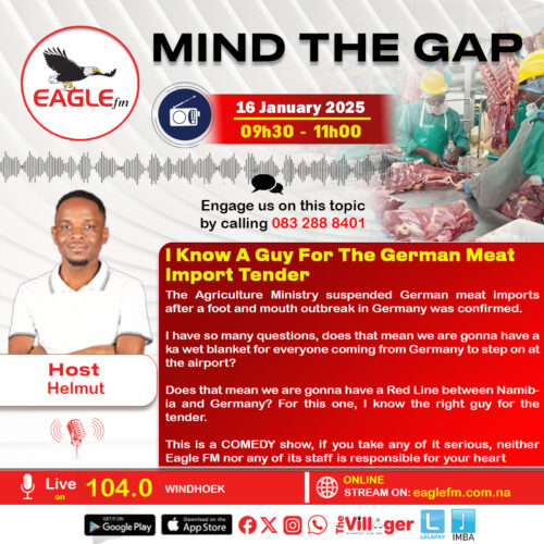 MIND THE GAP WITH HELMUT (16 JANUARY 2025)