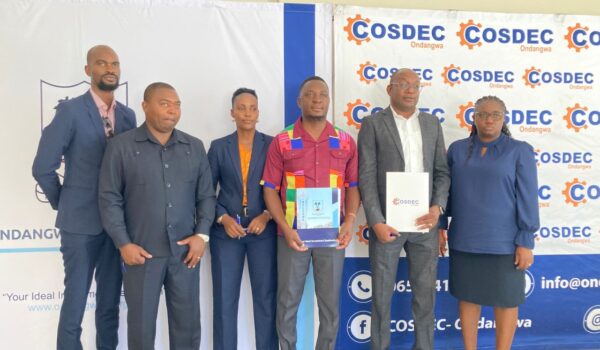 Ondangwa Town Council Commits Job Attachments for COSDEC Trainees