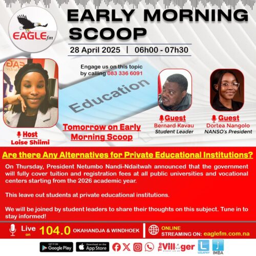 THE EARLY MORNING SCOOP WITH LOISE (28 APRIL 2025)