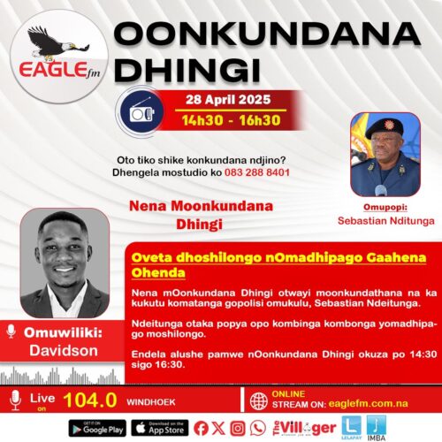 ONKUNDANA DHINGI PAMWE NA DAVID (28 APRIL 2025)