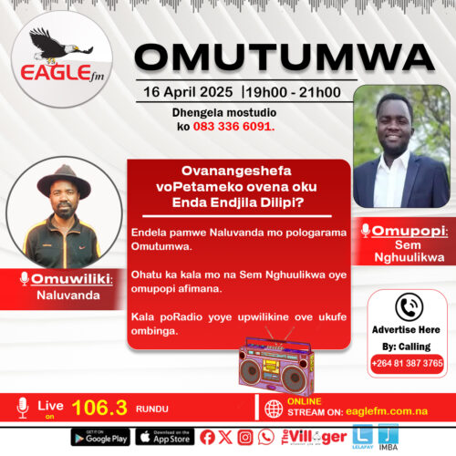OMUTUMWA PAMWE NA NALUVANDA (16 APRIL 2025)
