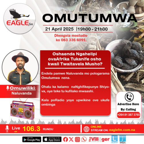 OMUTUMWA PAMWE NA NALUVANDA (21 APRIL 2025)
