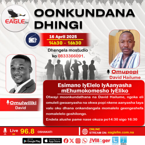 ONKUNDANA DHINGI PAMWE NA DAVID (16 APRIL 2025)