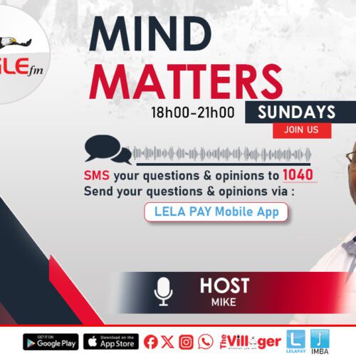 MIND MATTERS WITH MIKE OSHOVELI (5 OCTOBER 2024)