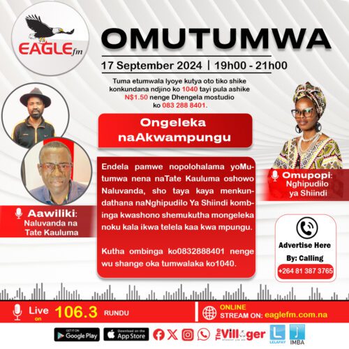 OMUTUMWA PAMWE NA KAULUMA NA NALUVANDA (17 SEPTEMBER 2024)