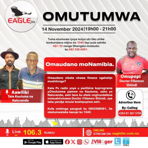 OMUTUMWA PAMWE NA KAULUMA NA NALUVANDA (14 NOVEMBER 2024)